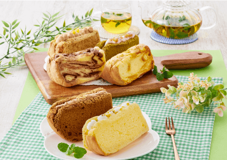 兵庫県 神戸 米粉のシフォンケーキセット